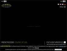 Tablet Screenshot of hotelsansirofiera.com